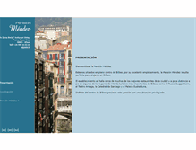 Tablet Screenshot of pensionmendez.com